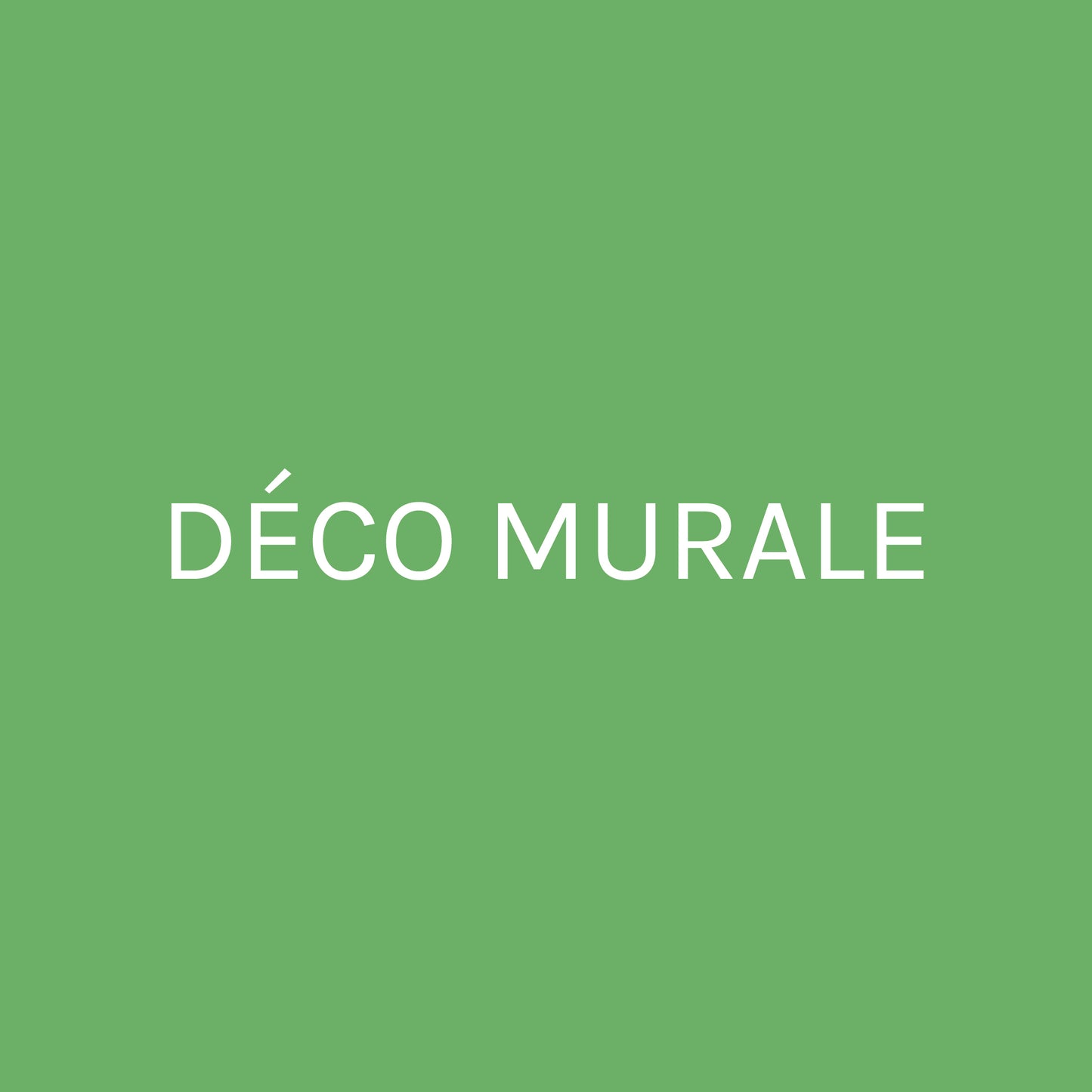 Atelier décoration murale coloris vert
