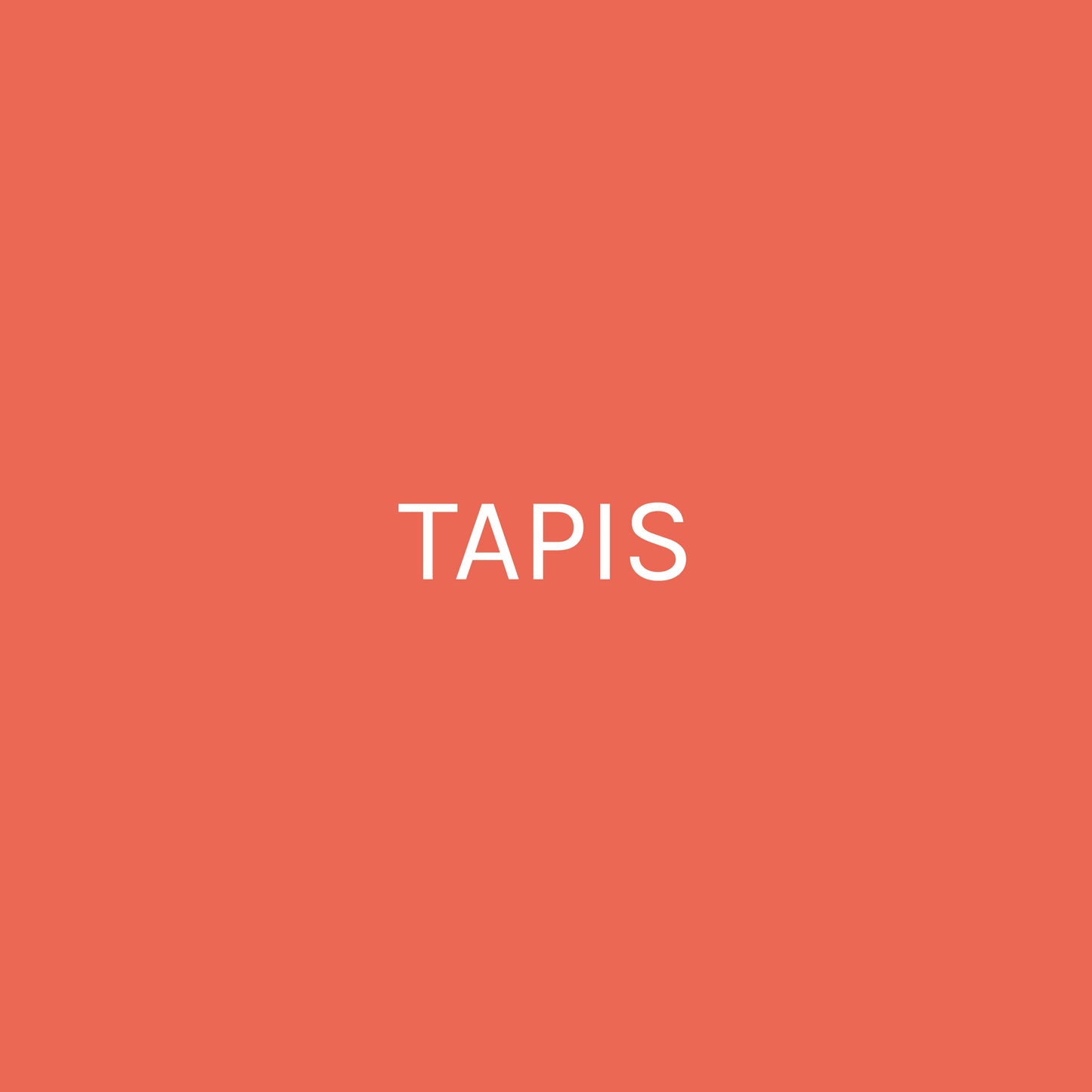 Atelier tapis coloris terracotta