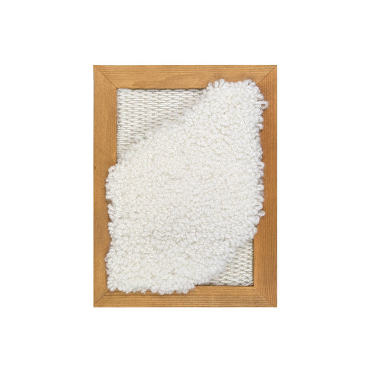 tableau décoratif laine punch needle