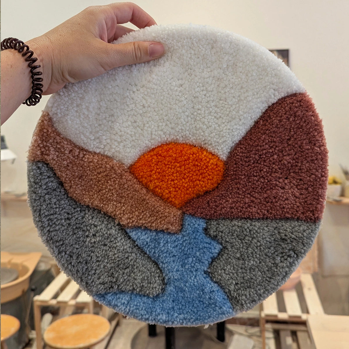 Un Atelier Tufting - Tapis Mural