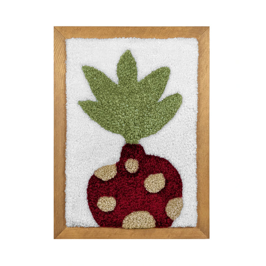 Tableau tufting déco floral made in france